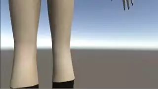 فتيات تئن بصوت عالٍ من الضرب العميق على الطاولة